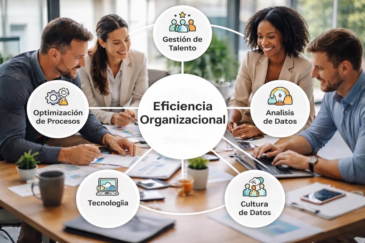 Pilares de eficiencia empresarial