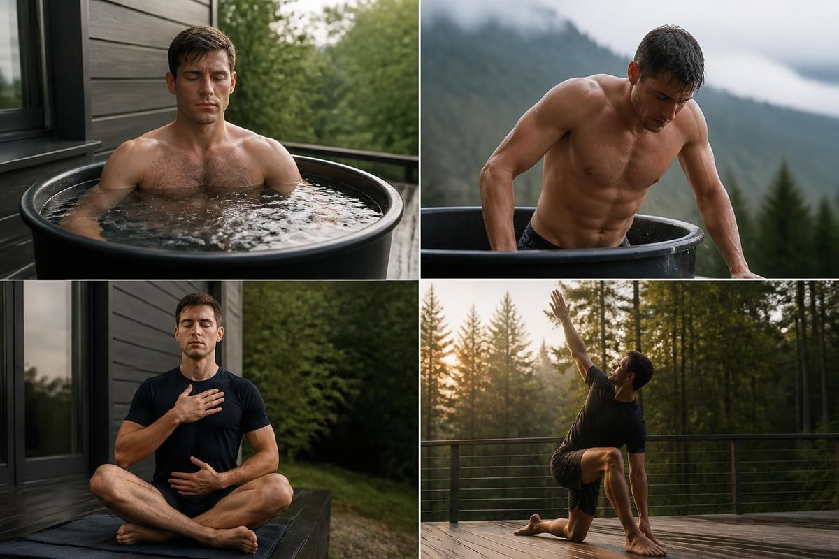 Cold plunge daily routine integration