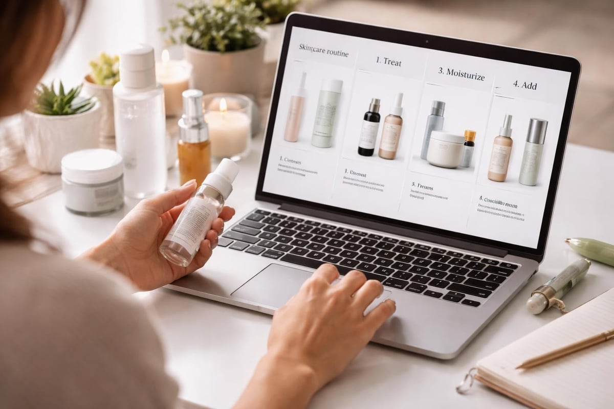 Building skincare routine