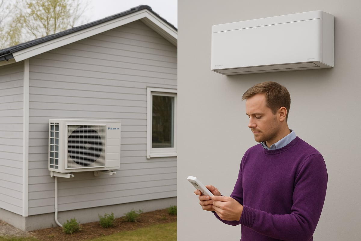 Daikin-ilmalämpöpumpun valinta: askel askeleelta