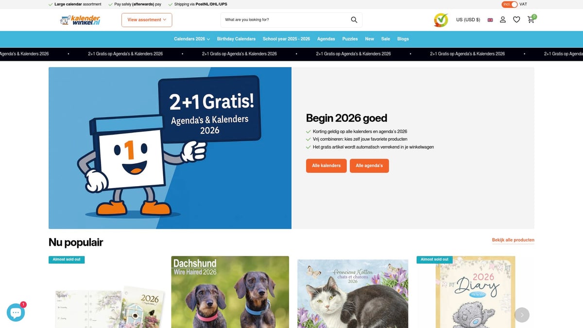 7 Beste Sex Kalenders Voor 2026: Onze Topkeuzes - Erotische Kunstkalender 2026 – ShopCalendars.com