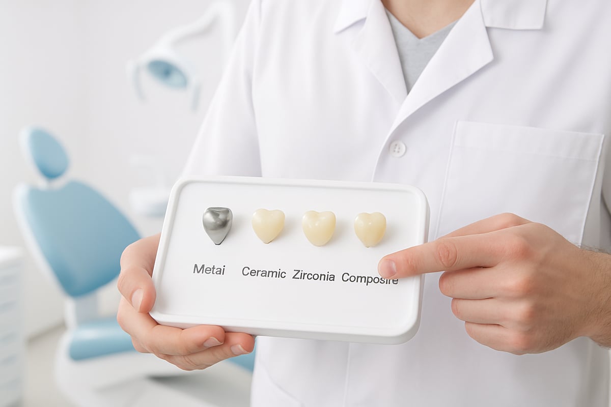 Dejavniki, ki vplivajo na ceno zobne krone