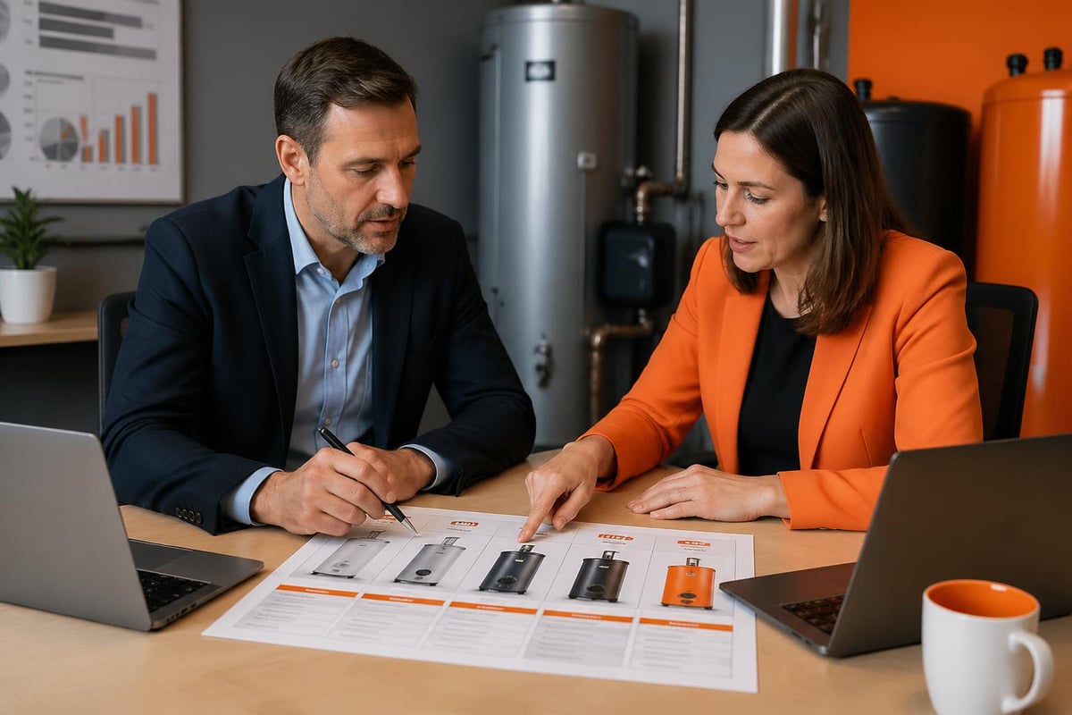 Water boiler cost planning