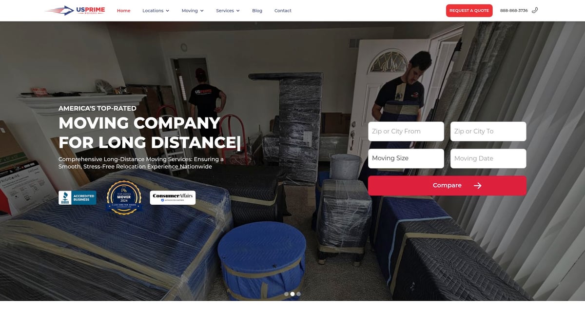 9 Essential Best Cross Country Moving Companies for 2026 - US Prime Movers