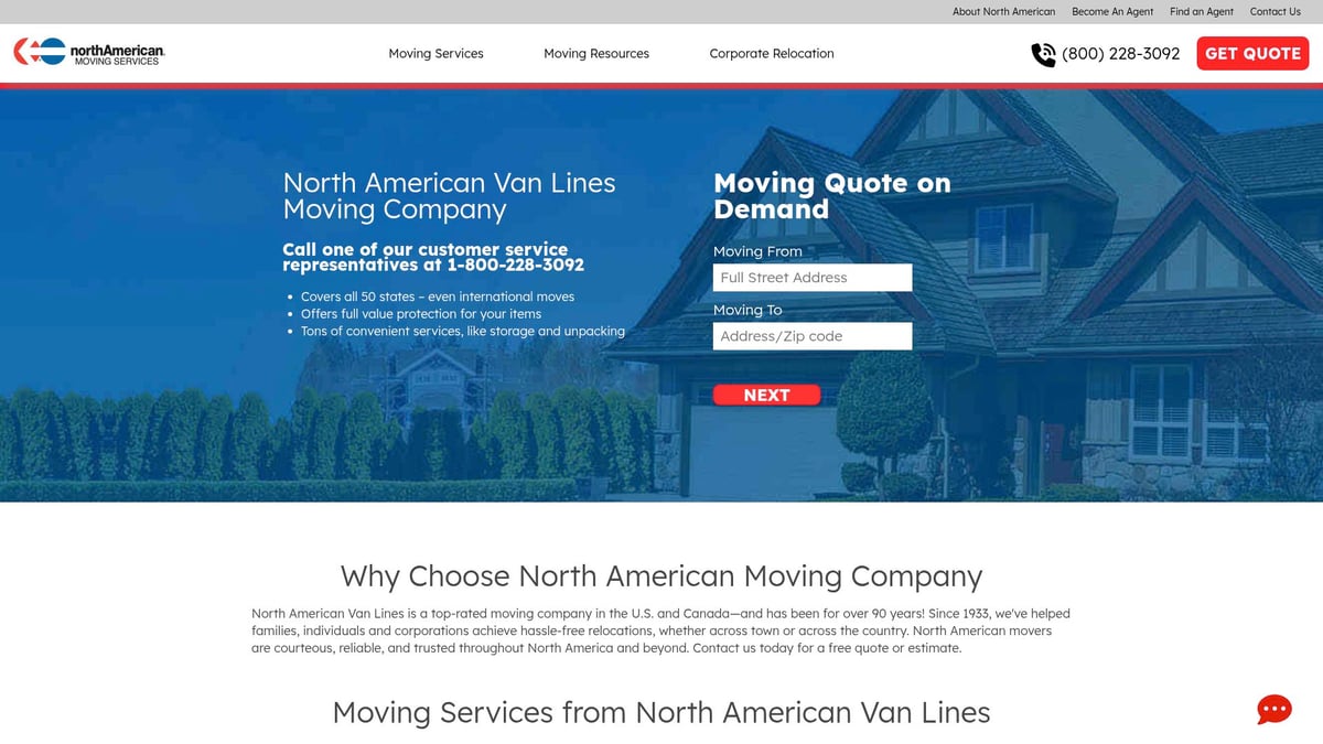 9 Essential Best Cross Country Moving Companies for 2026 - North American Van Lines