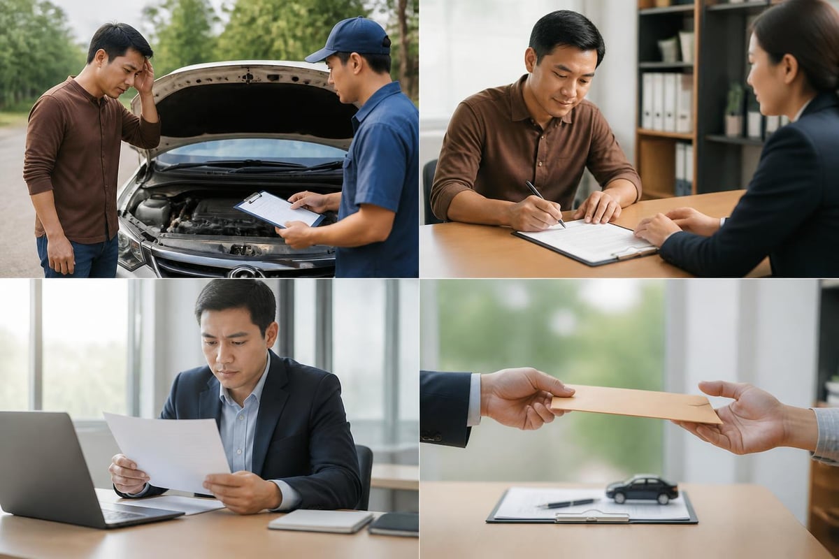 Car repair loan application process