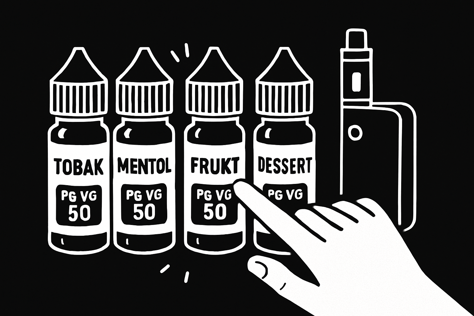 Så väljer du rätt PG VG 50/50 e-juice 2025