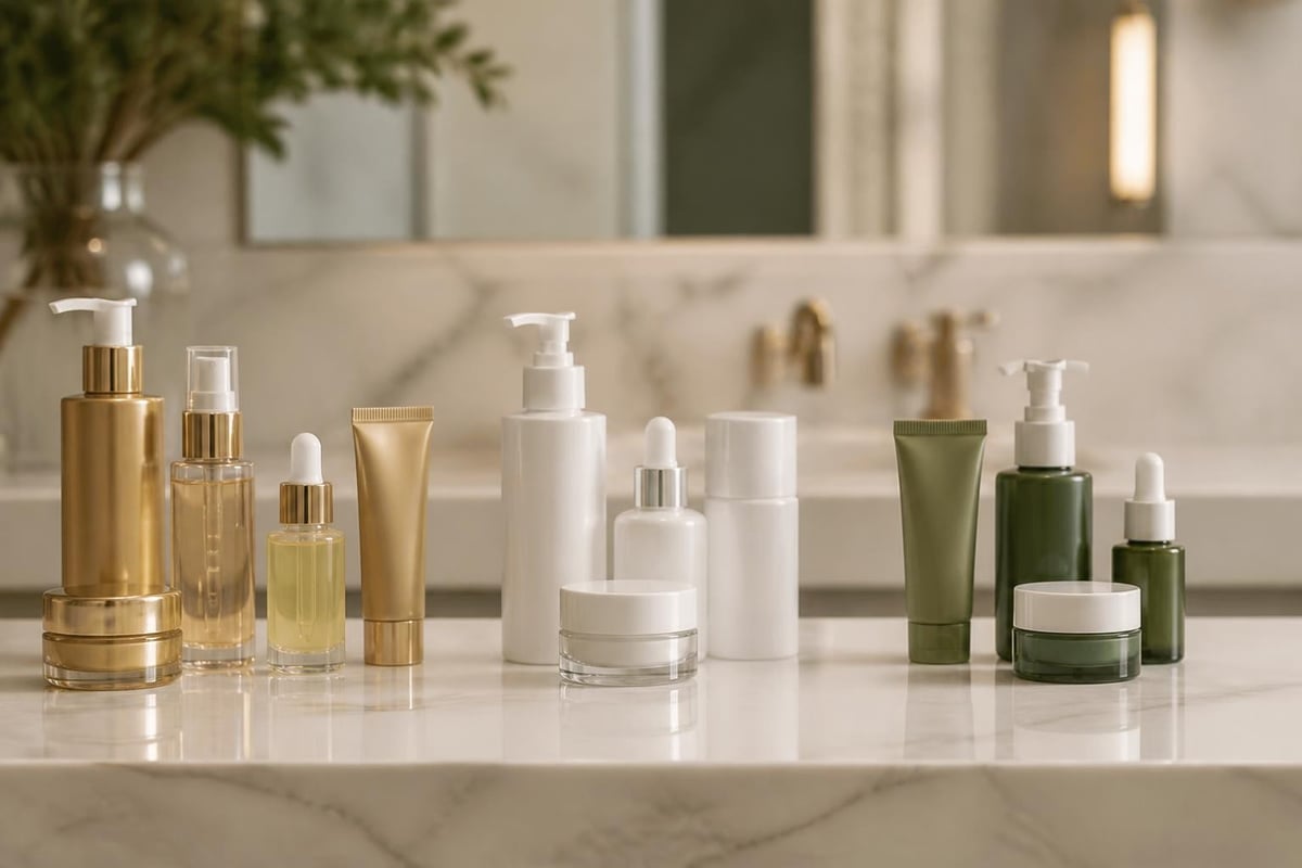 Luxury skincare routines
