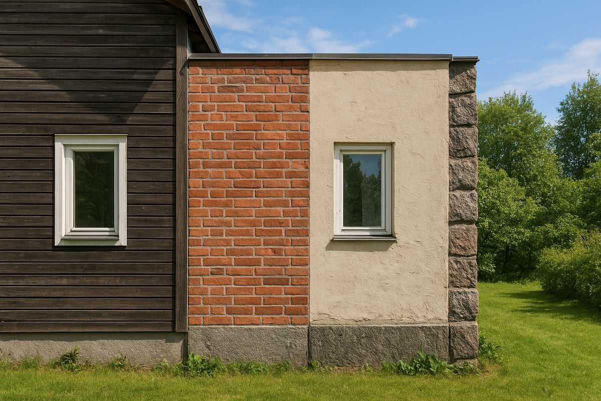 Julkisivumateriaalit ja niiden huoltotarpeet