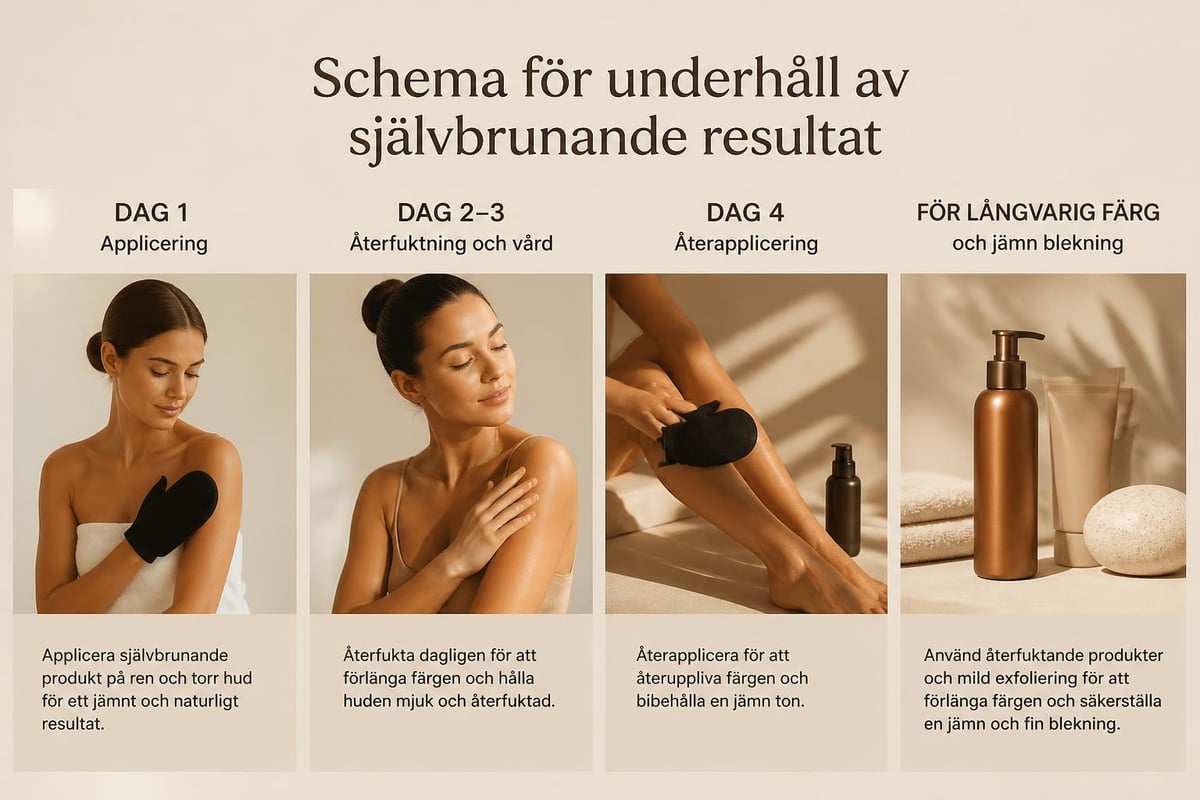 Luomu rusketuksen ylläpito