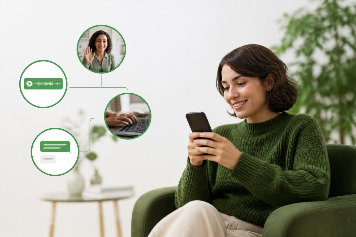 Talkspace communication methods