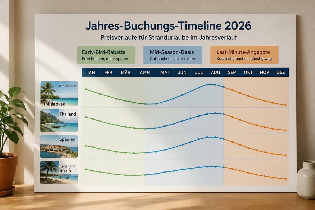 Buchungsstrategie Zeitplan