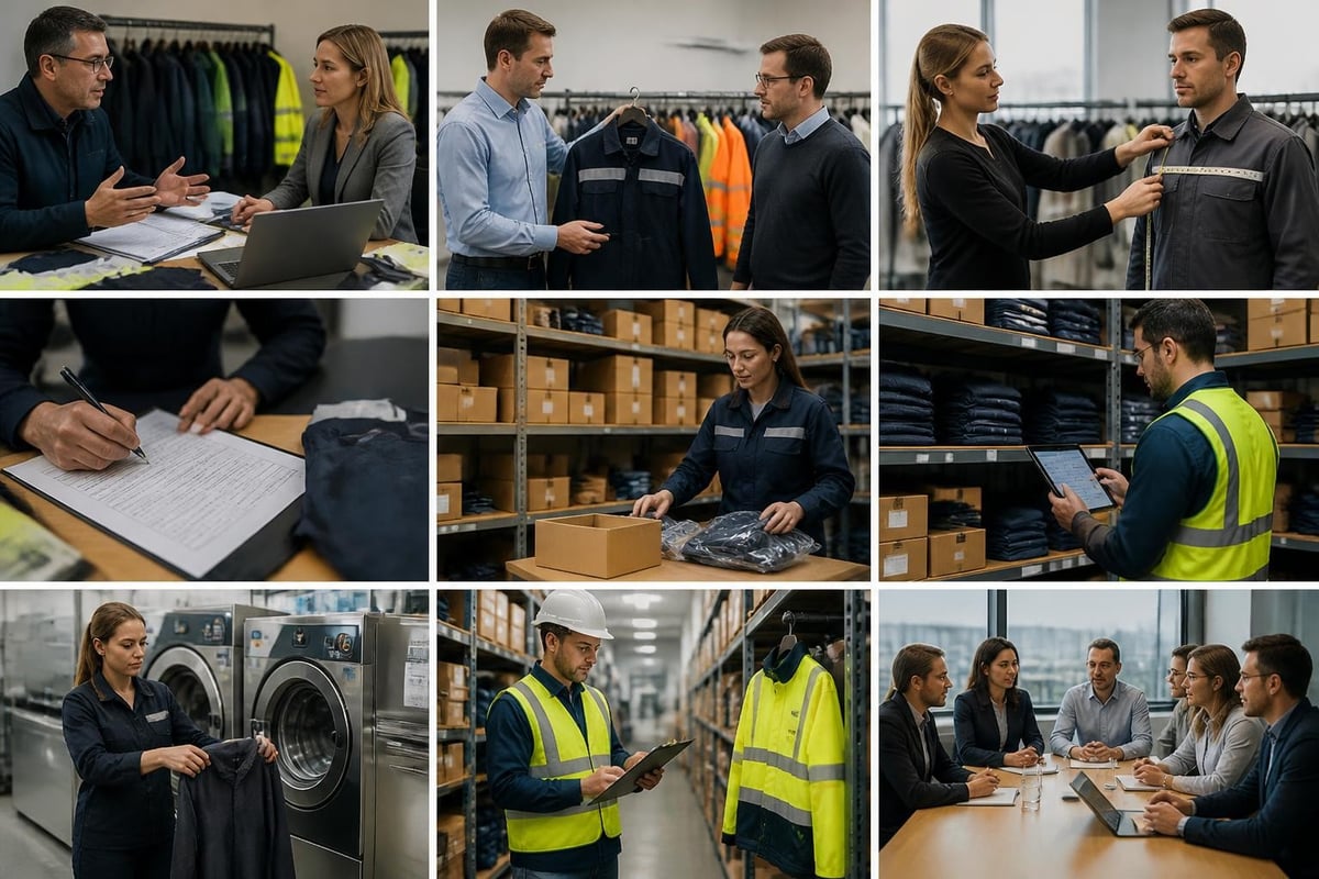 Safety workwear programme workflow