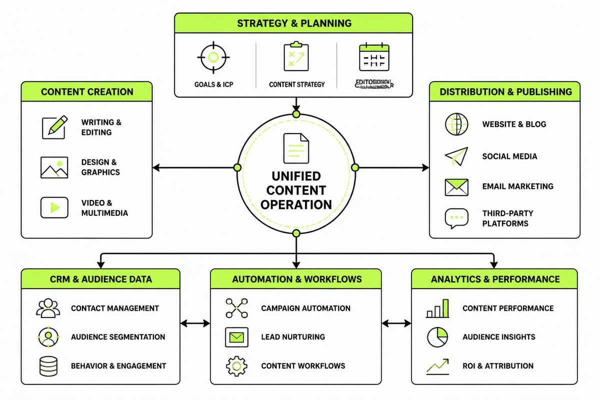 Content marketing technology stack