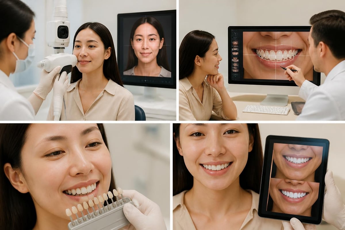 Digital smile design workflow