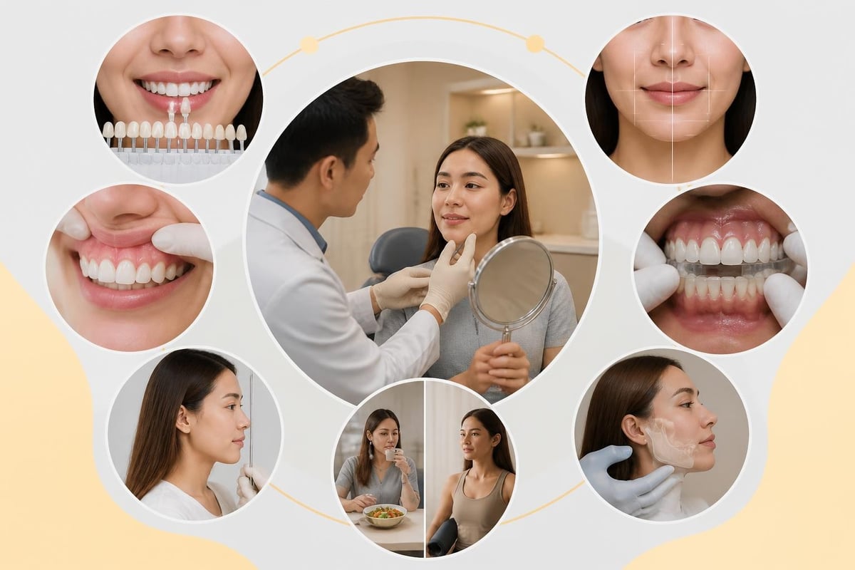 Comprehensive smile analysis components