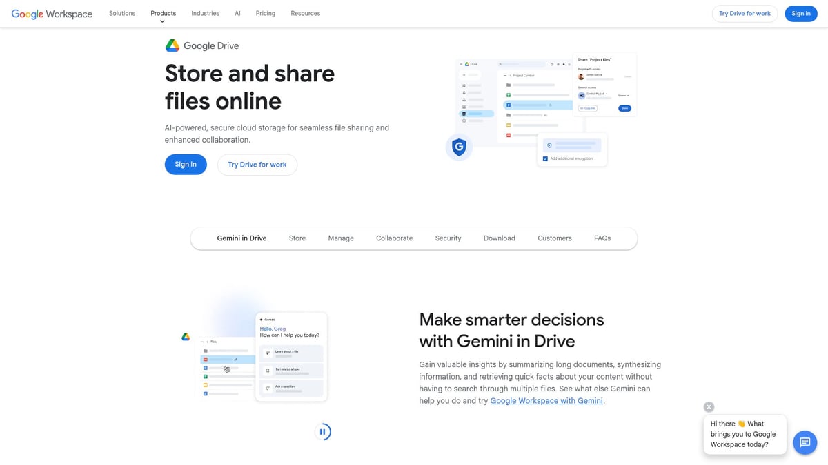 7 Clevere Wege, Große Dateien Versenden 2026 - Google Drive – Cloud-Speicher mit Teamfunktionen
