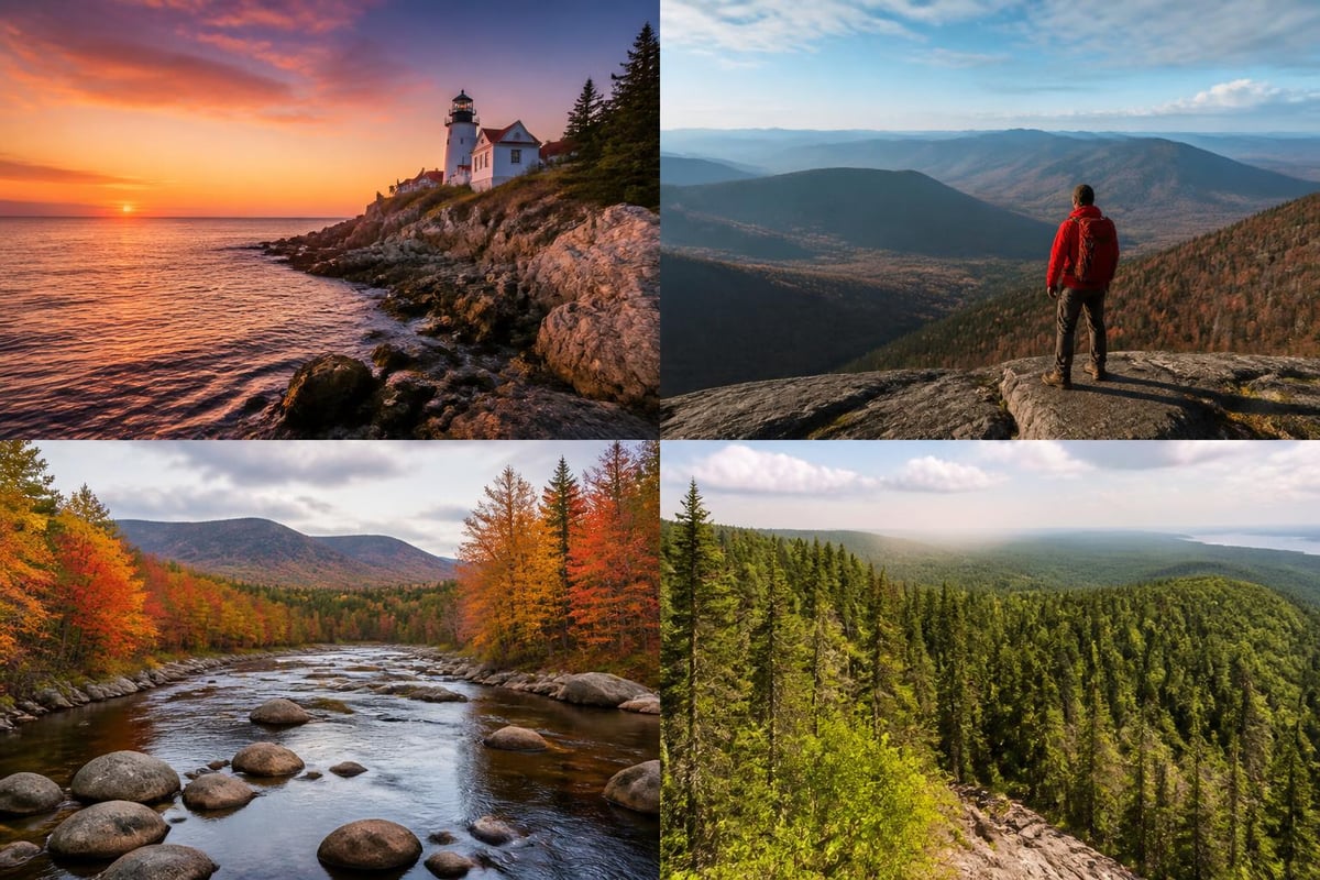Maine's geographic regions