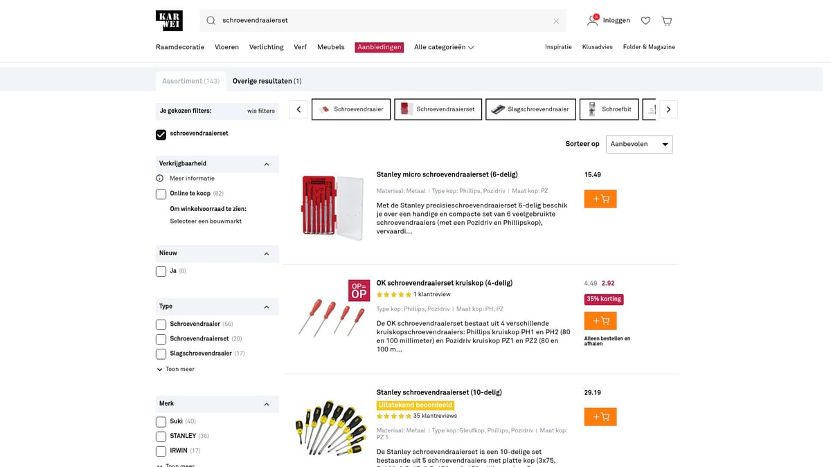 9x Goedkoop Gereedschap Voor Slim Klussen In 2026 - Schroevendraaierset – OK, vaak < €10