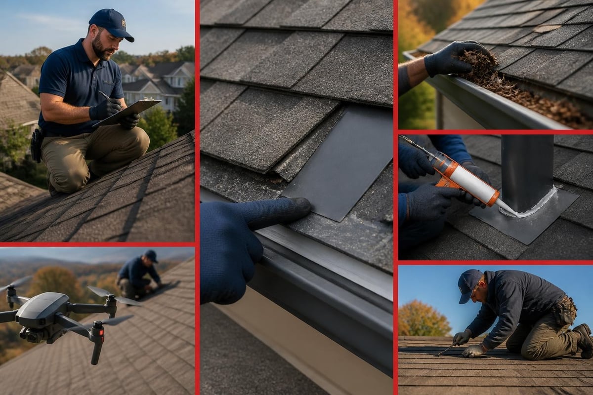 Roof maintenance inspection checklist