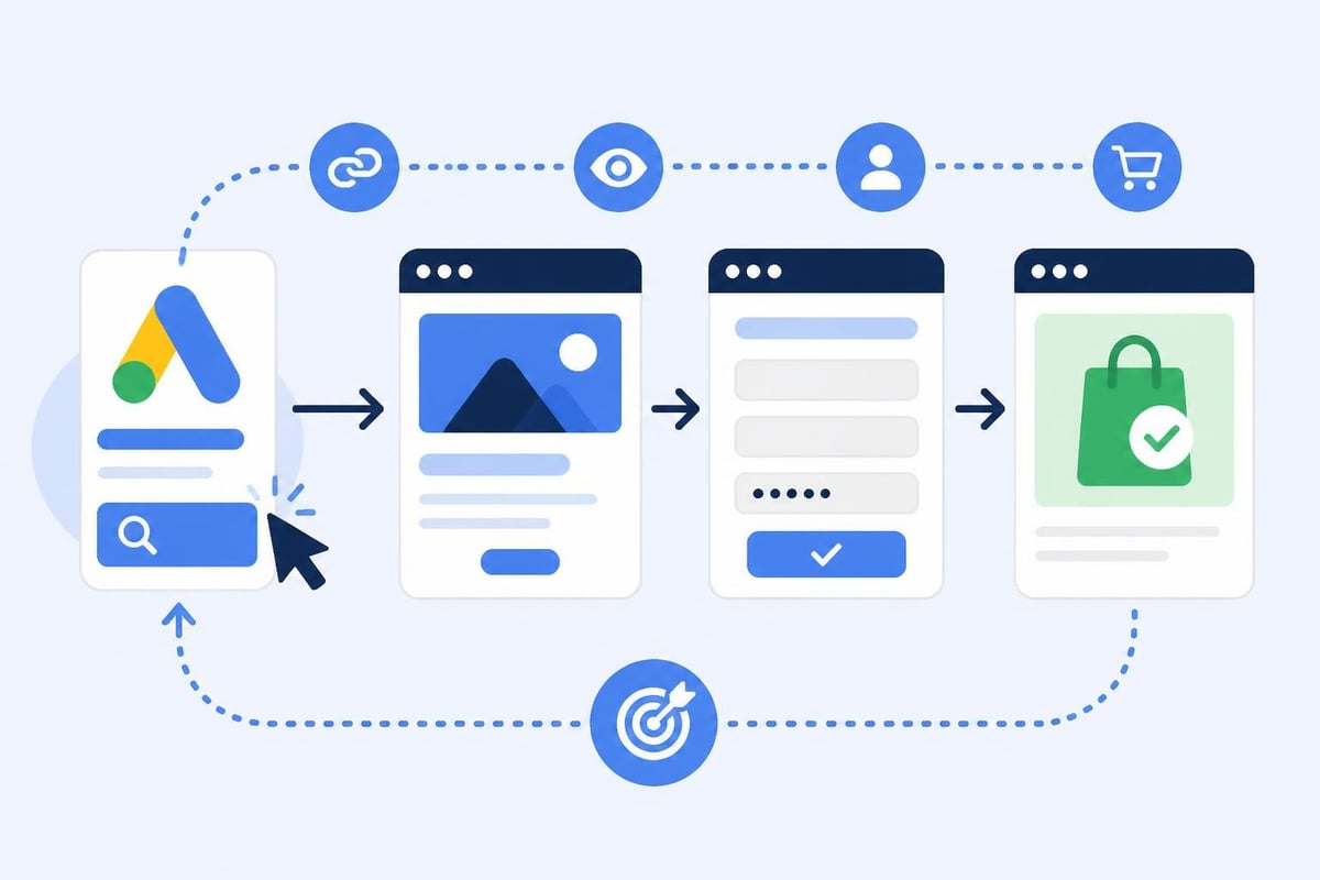 Conversion tracking attribution flow