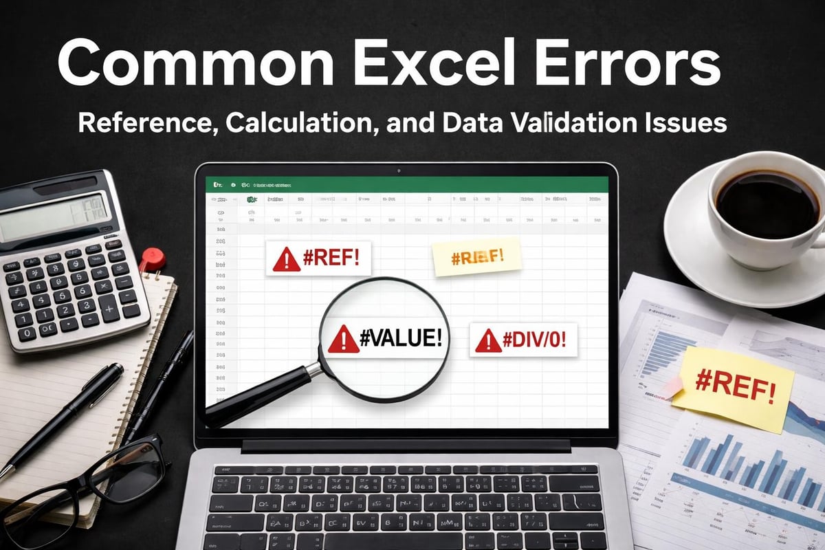 Excel error diagnosis process