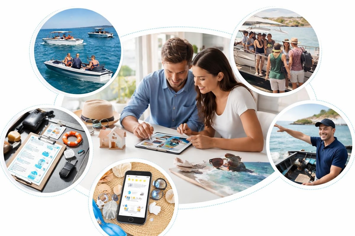 Tour boat booking considerations