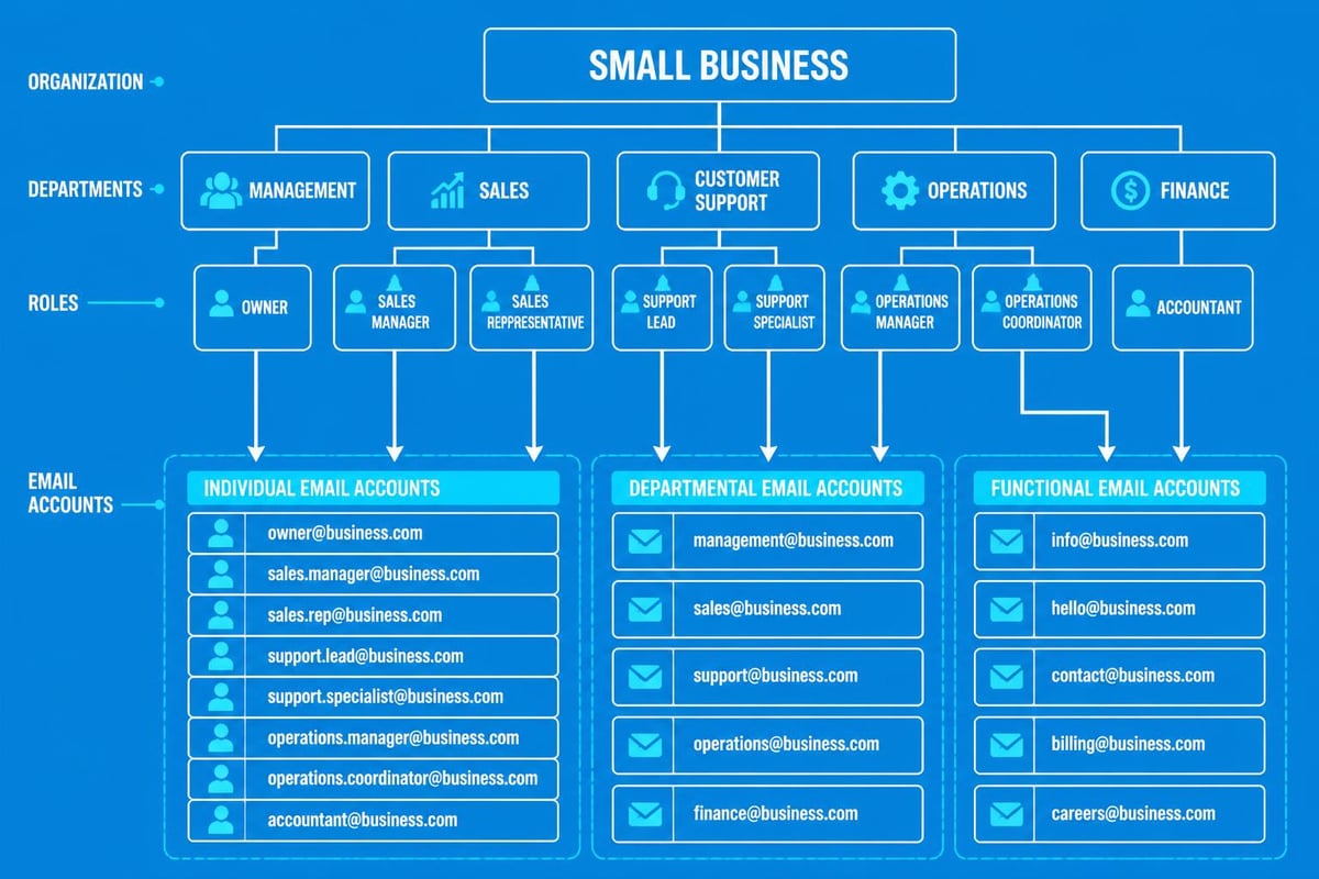 Email naming structure
