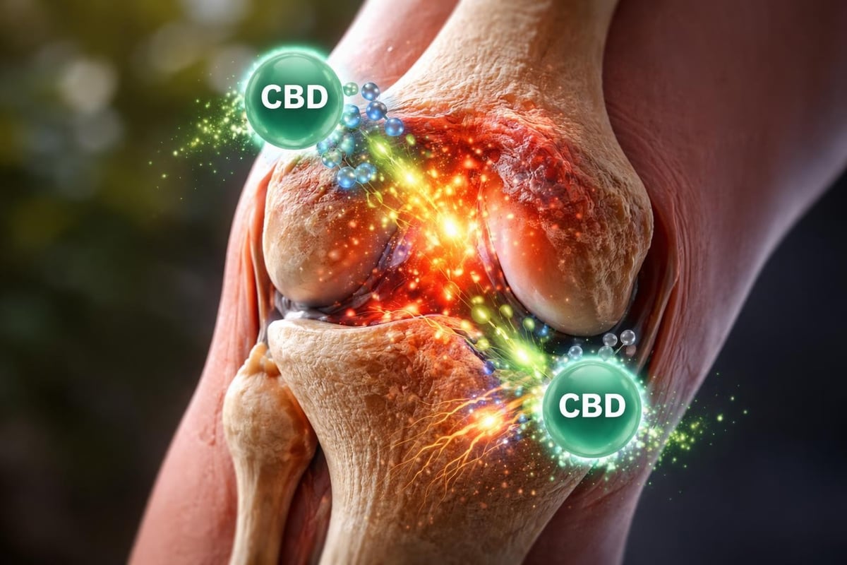 CBD interaction with arthritis inflammation