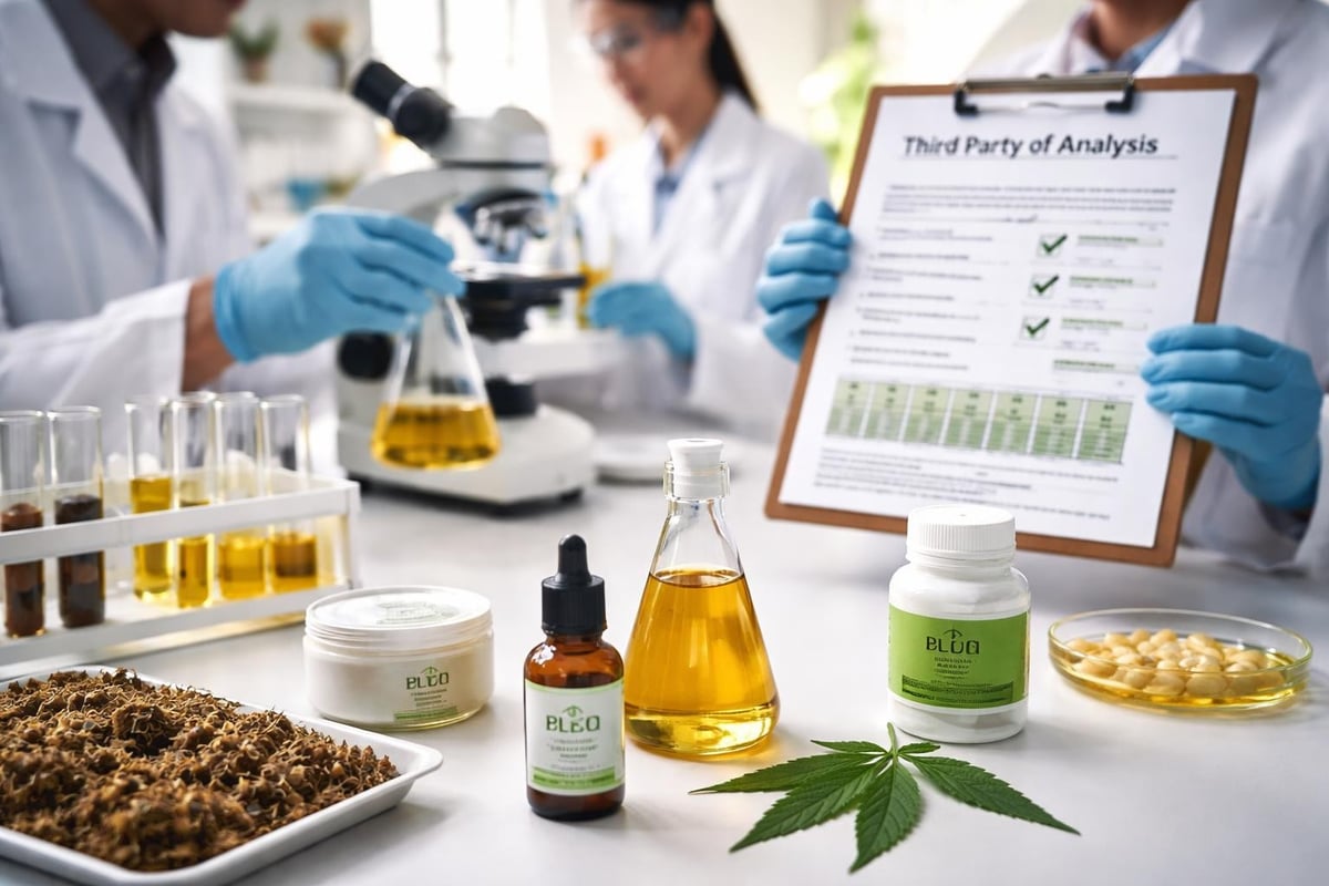 CBD quality verification process