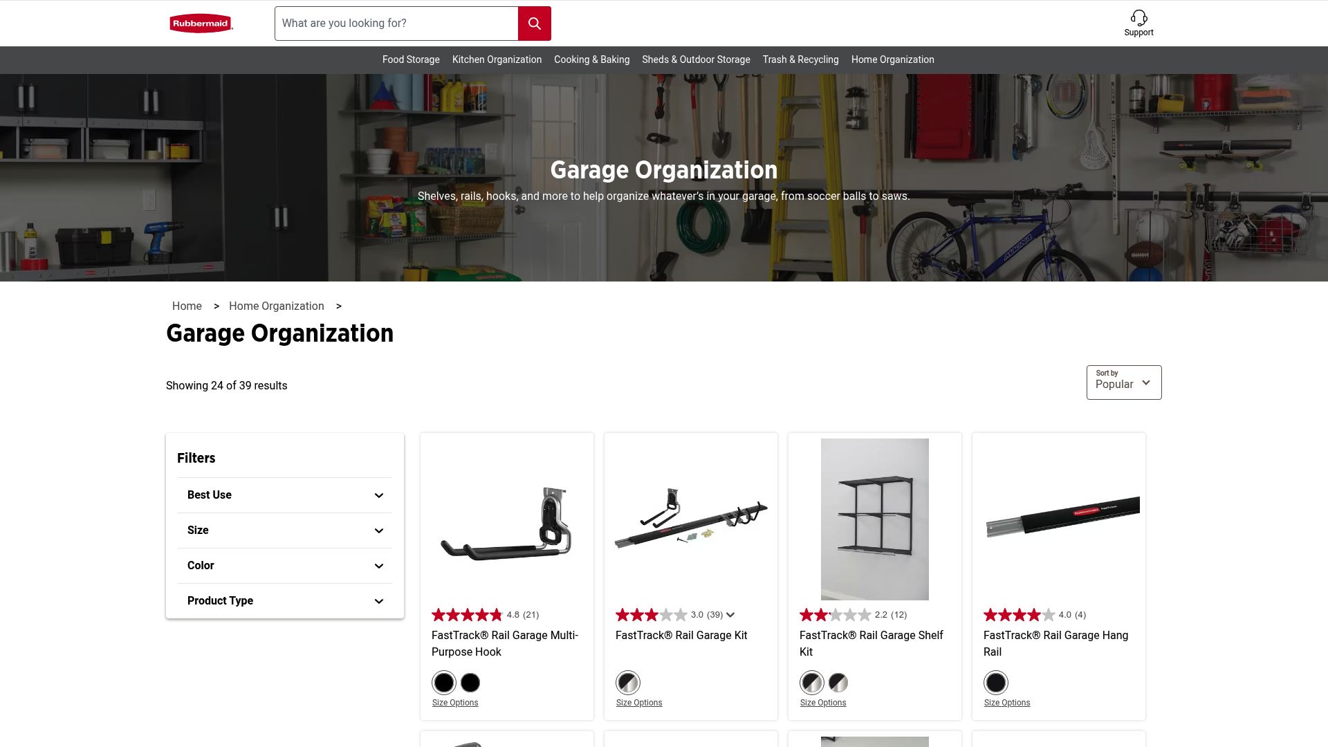 7 Best Home Organization System Ideas for 2025 - Rubbermaid FastTrack Garage Organization System