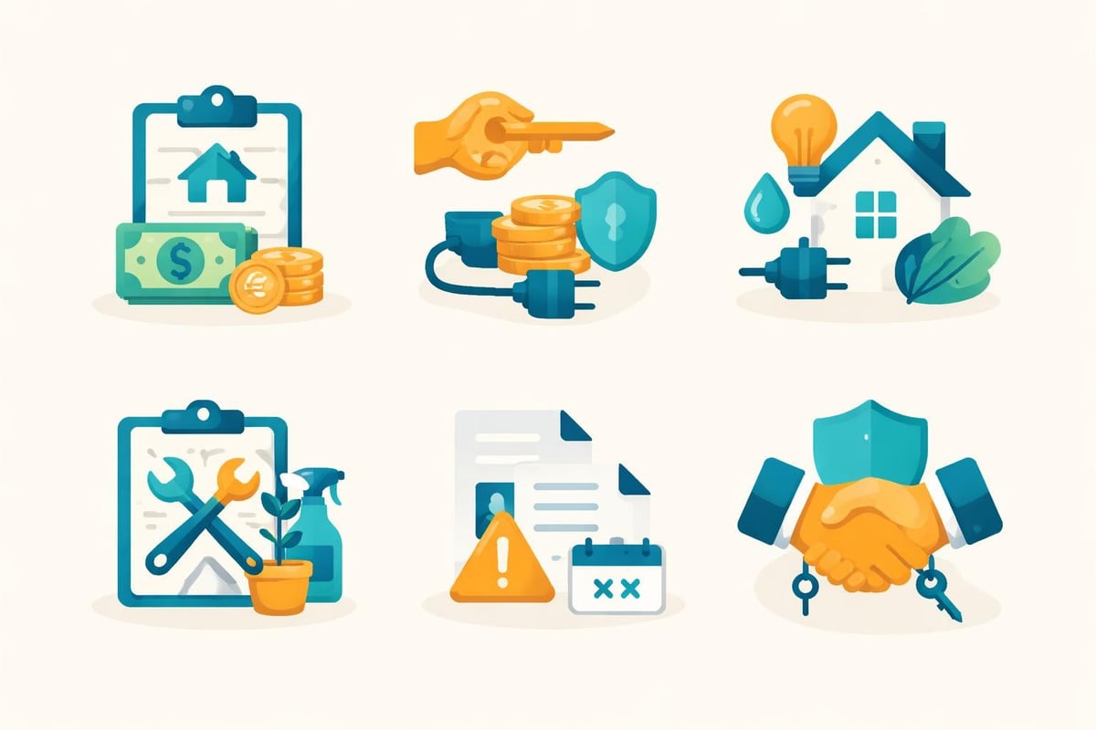 Villa rental contract components