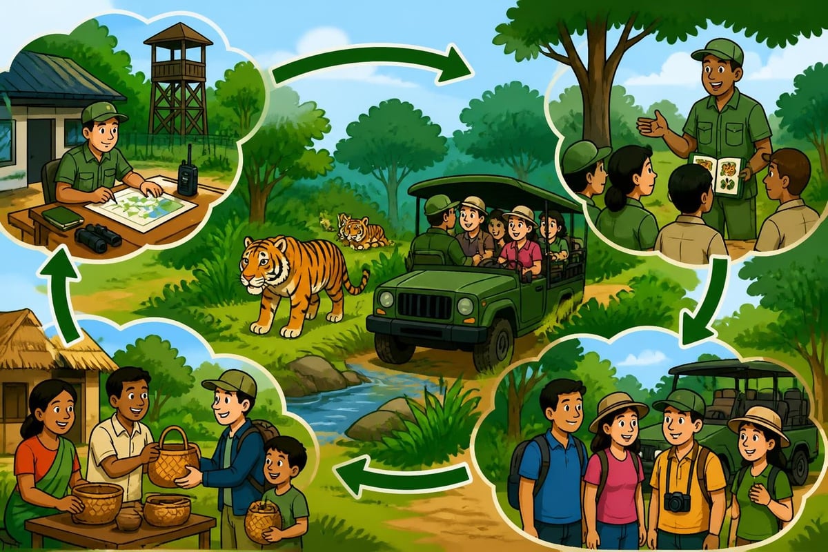 Tiger safari experience
