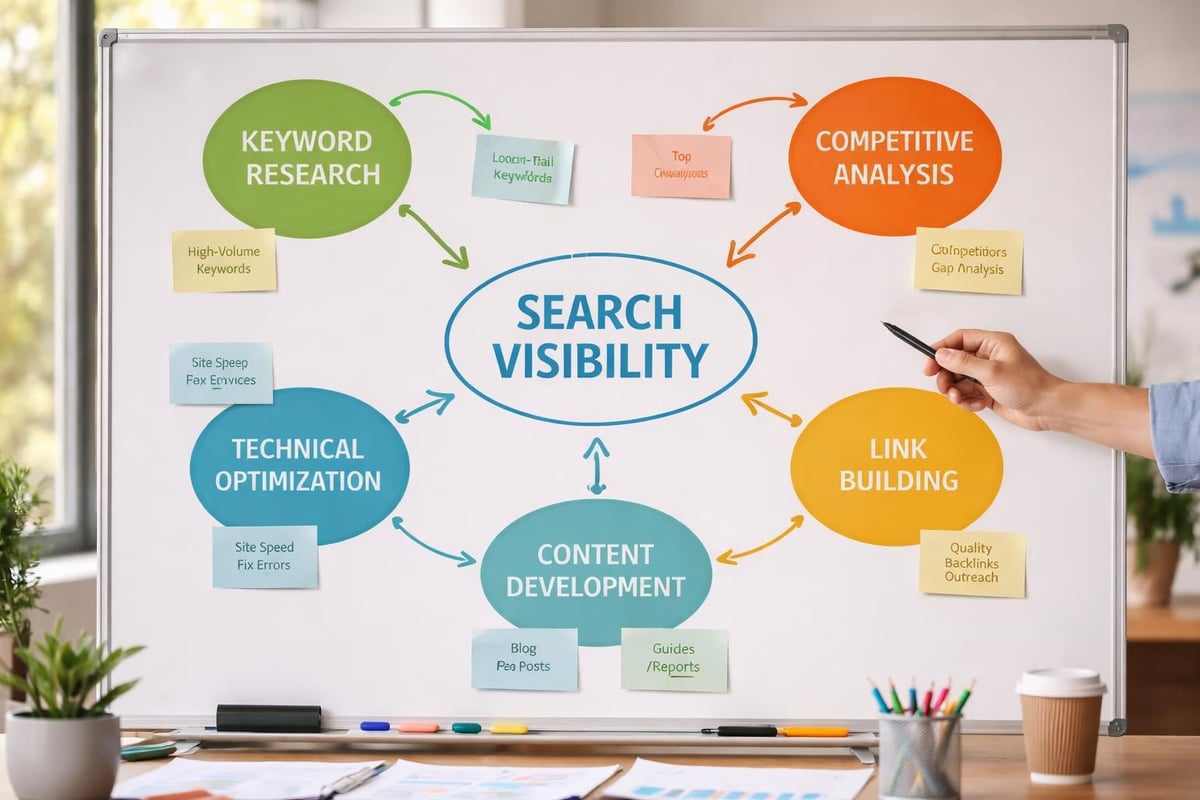 SEO strategy framework