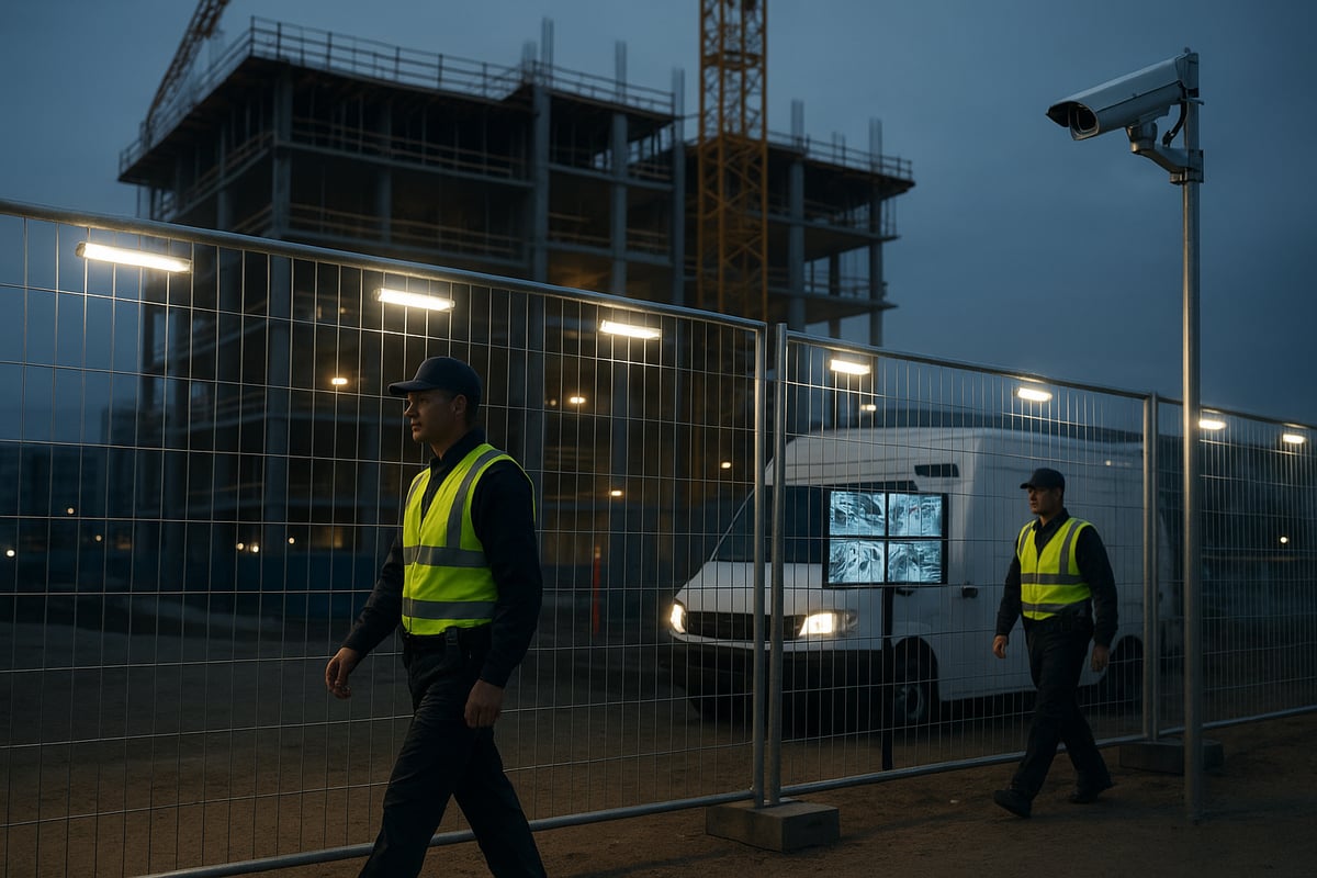 8 Essential Construction Security Strategies for 2025