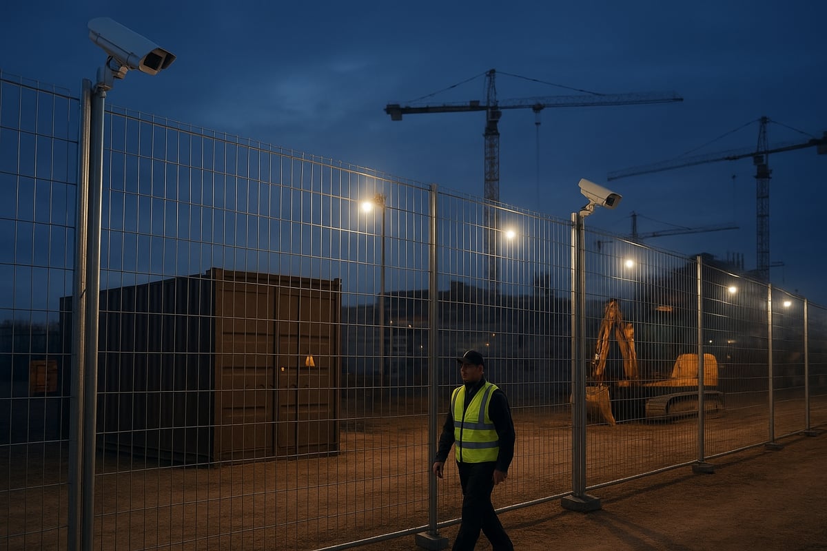 The Evolving Landscape of Construction Site Security in 2025