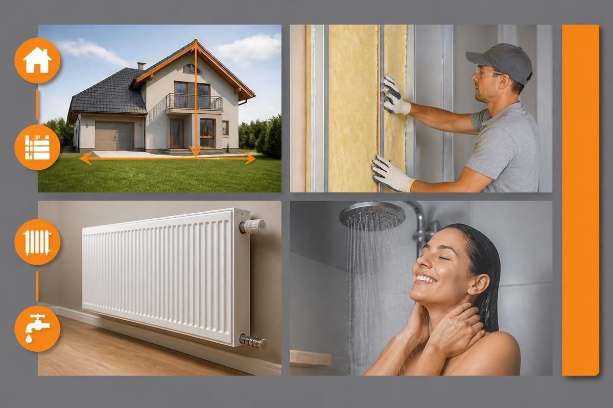 Boiler sizing factors