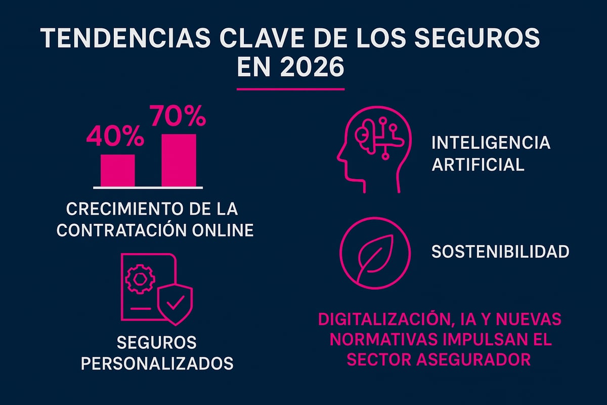 Tu Seguro Ya: Guía Esencial para Elegir en 2026 1 El panorama de los seguros en 2026: tendencias y cambios clave