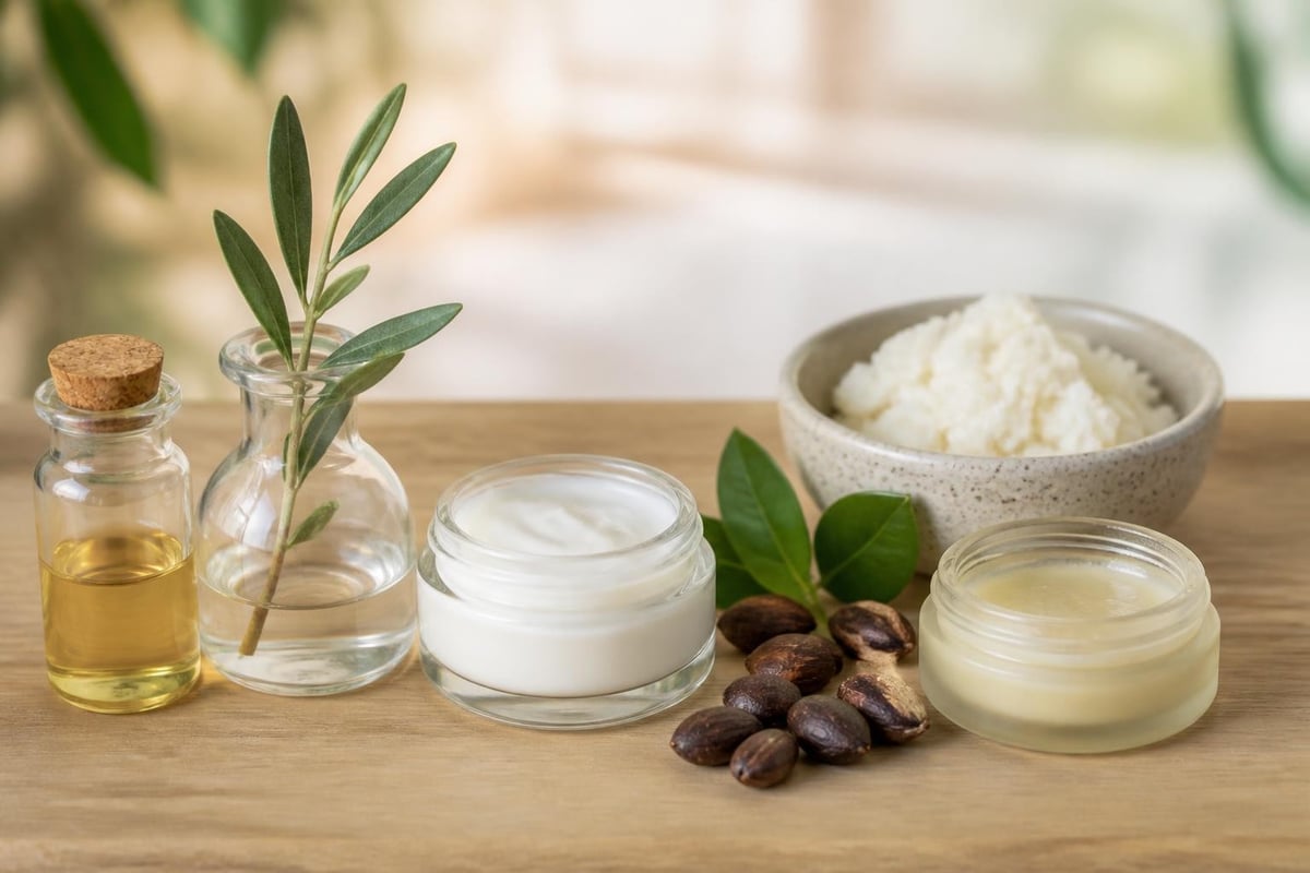 Vegan skincare ingredients