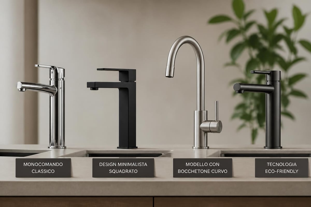 Varietà design miscelatori alti