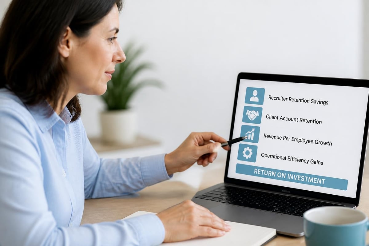 Coaching ROI in staffing firms