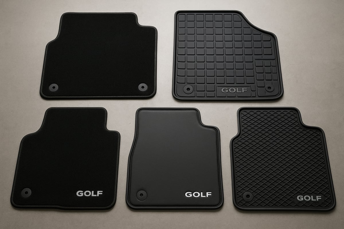 Golf 7 Floor Mat Materials: Pros, Cons & Best Uses