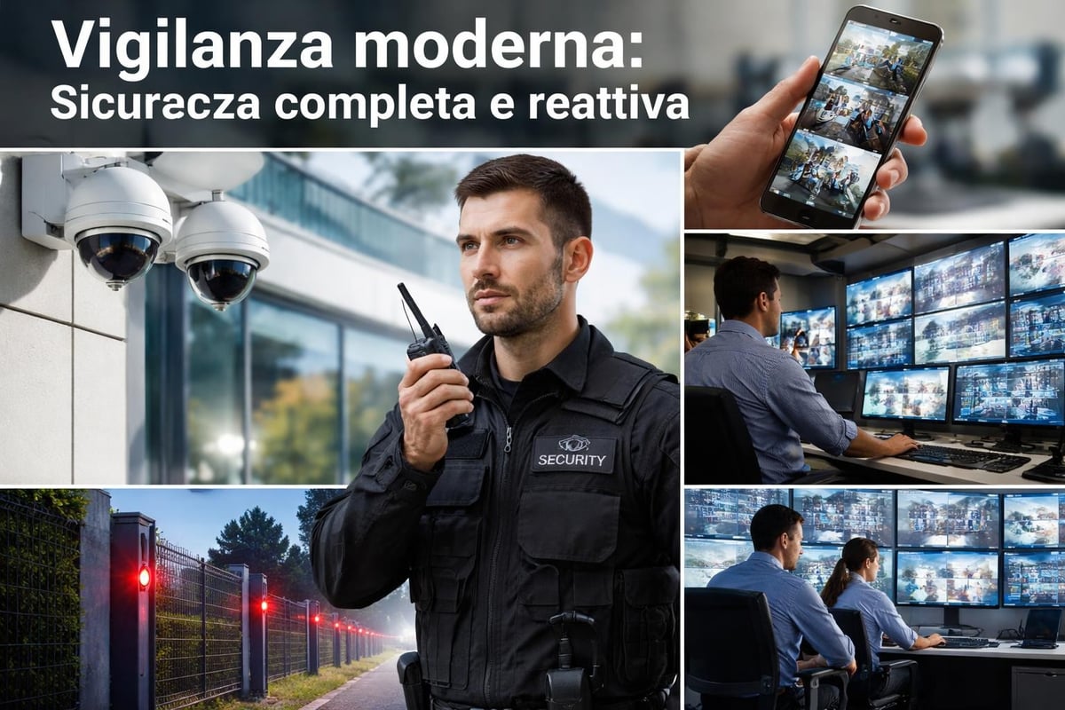 Integrazione tra personale di vigilanza e sistemi tecnologici