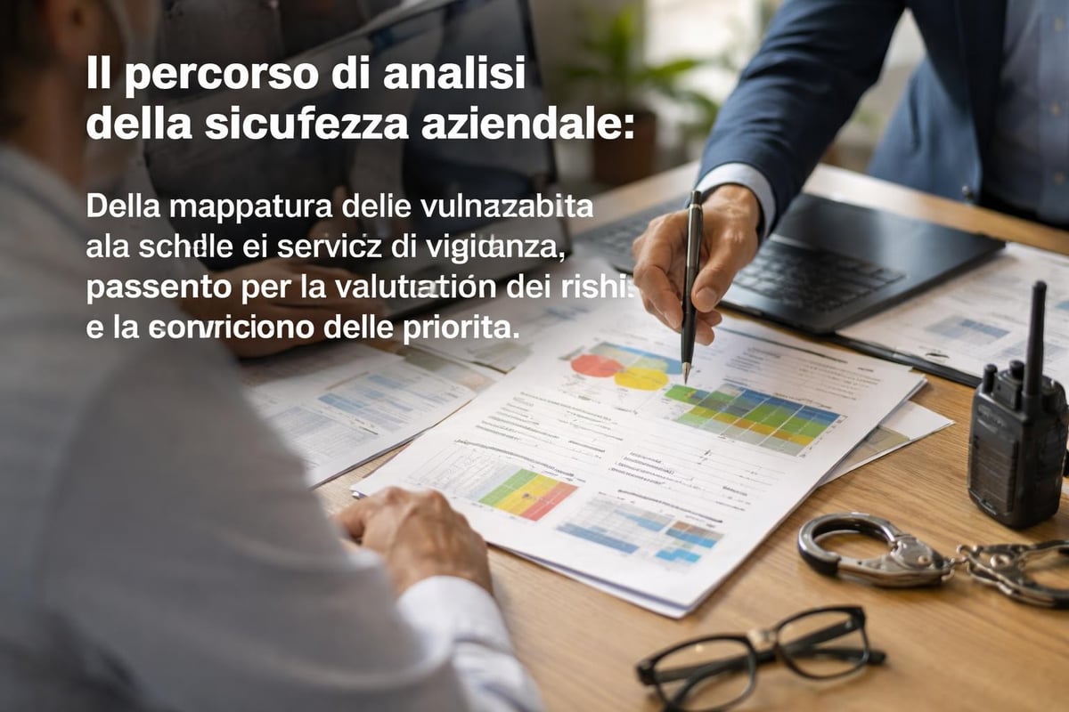 Processo di valutazione dei rischi per servizi di vigilanza
