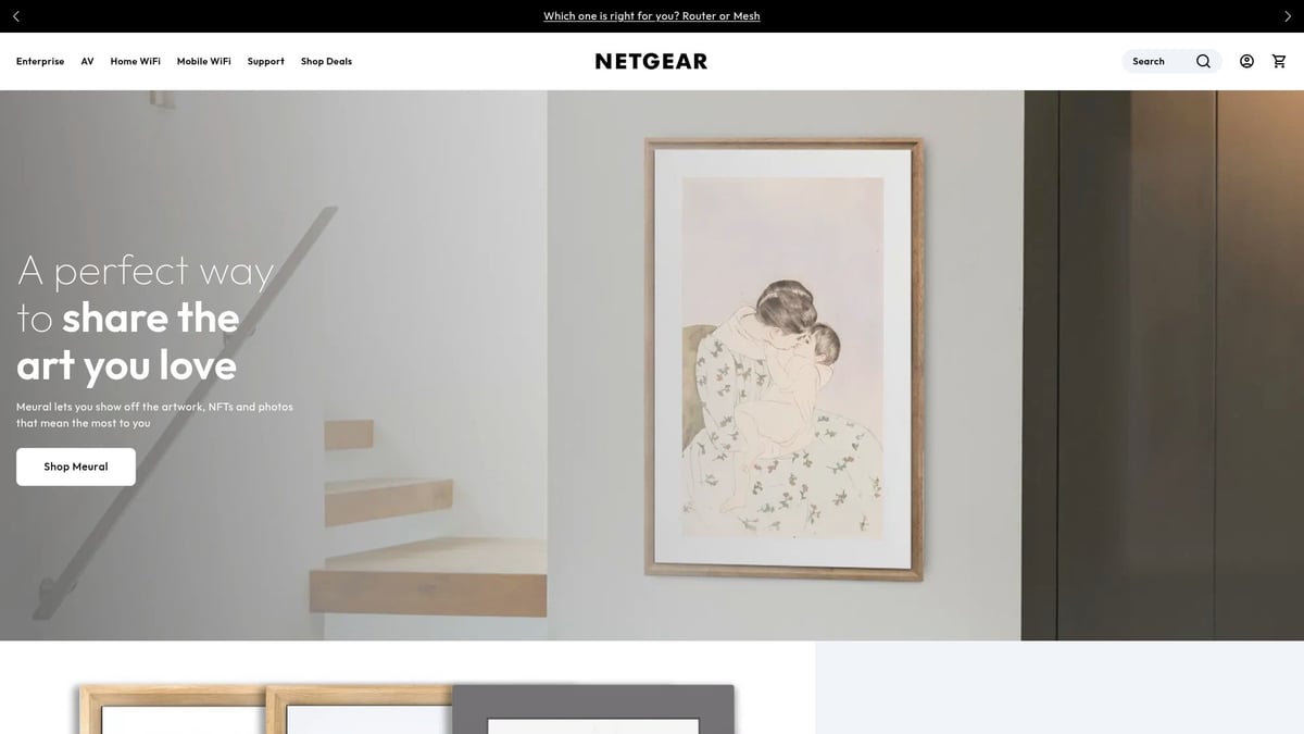 9 Stunning Wall Accessories for Living Room Decor in 2026 - Digital Art Frames (Meural Canvas II)