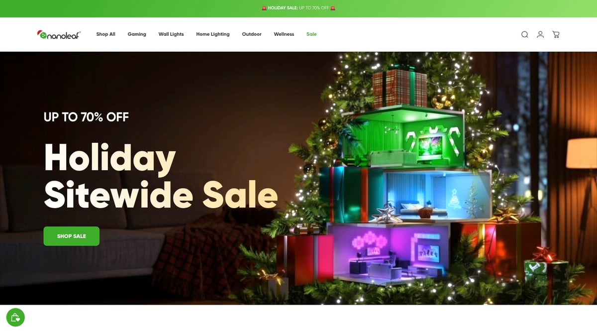 9 Stunning Wall Accessories for Living Room Decor in 2026 - Smart LED Wall Lights (Nanoleaf Shapes)
