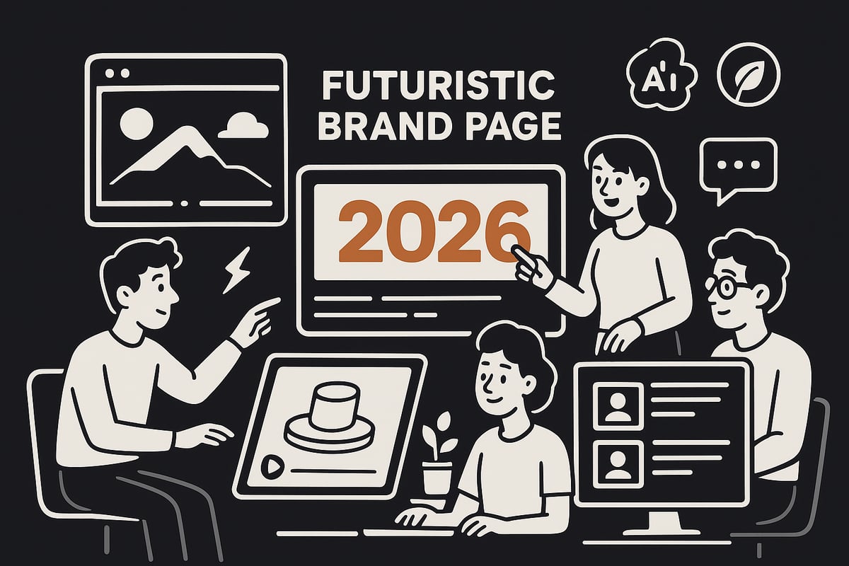 7 Inspiring Brand Page Design Ideas for 2026