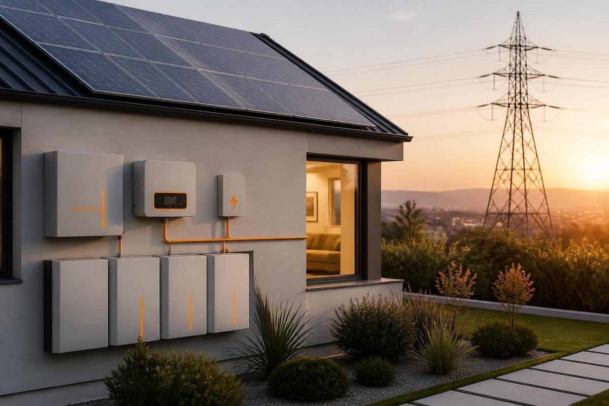 Hybrid solar system configuration