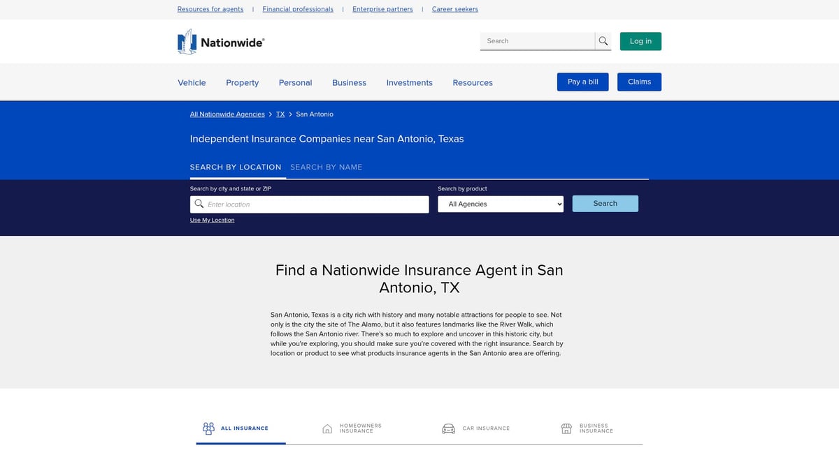 7 Best Insurance Agent San Antonio TX Options for 2026 - Nationwide Insurance – San Antonio Agencies