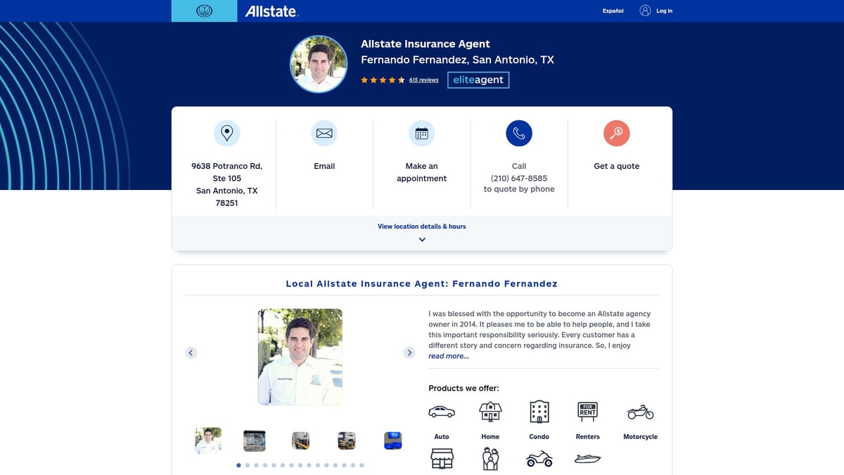 7 Best Insurance Agent San Antonio TX Options for 2026 - Allstate Insurance – Fernando Fernandez